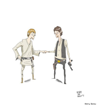 Illustration for article titled Superhero bromances sealed with a fist-bump